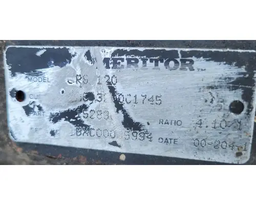 Meritor/Rockwell RS120 Rear Rears (Tandem Rear or Single)