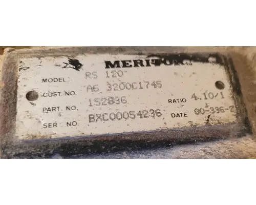 Meritor/Rockwell RS120 Rear Rears (Tandem Rear or Single)