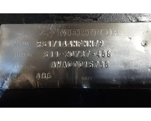 Meritor/Rockwell RS17144 Axle Housings (Rear)