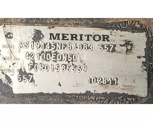 Meritor/Rockwell RS19-145 Axle Assembly, Rear