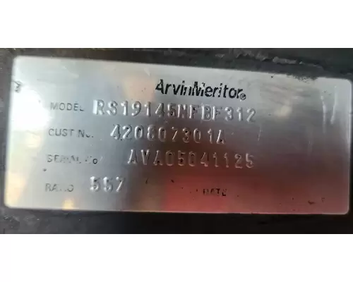 Meritor/Rockwell RS19-145 Axle Assembly, Rear