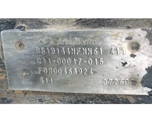 Meritor/Rockwell RS19144 Axle Housings (Rear)