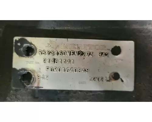 Meritor/Rockwell RS23-160 Axle Assembly, Rear