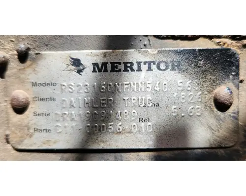 Meritor/Rockwell RS23-160 Axle Assembly, Rear