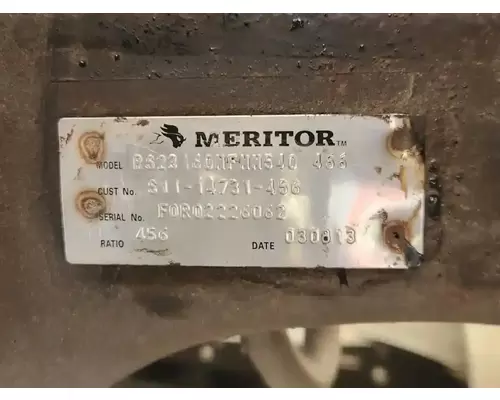 Meritor/Rockwell RS23-160 Axle Assembly, Rear