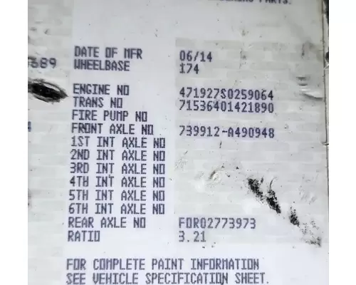Meritor/Rockwell RS23-161 Axle Assembly, Rear