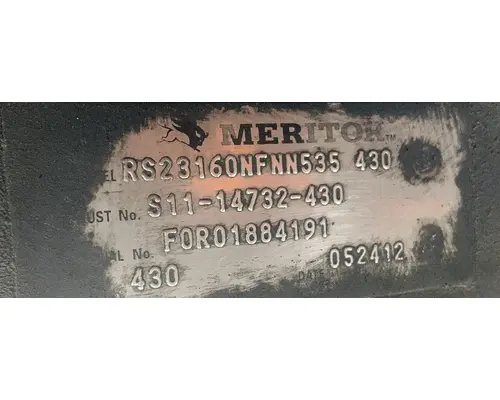 Meritor/Rockwell RS23160 Axle Housings (Rear)