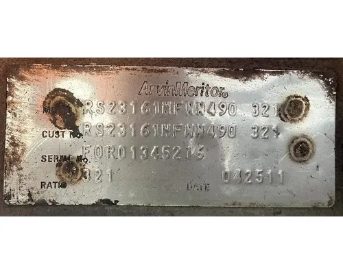 Meritor/Rockwell RS23161 Axle Housings (Rear)