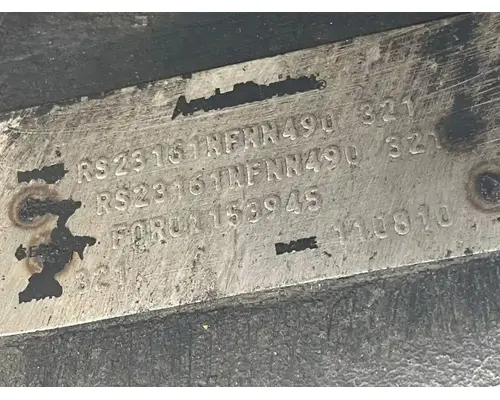 Meritor/Rockwell RS23161 Rear Rears (Tandem Rear or Single)