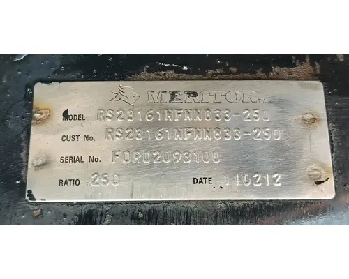 Meritor/Rockwell RS23161 Rear Rears (Tandem Rear or Single)