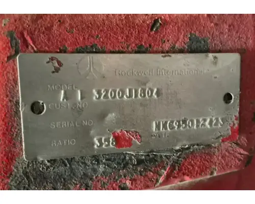 Meritor/Rockwell RS23180 Rear Rears (Tandem Rear or Single)