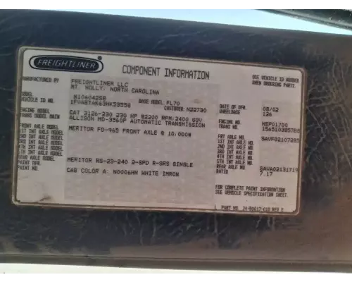 Meritor/Rockwell RS23240 Rears (Rear)