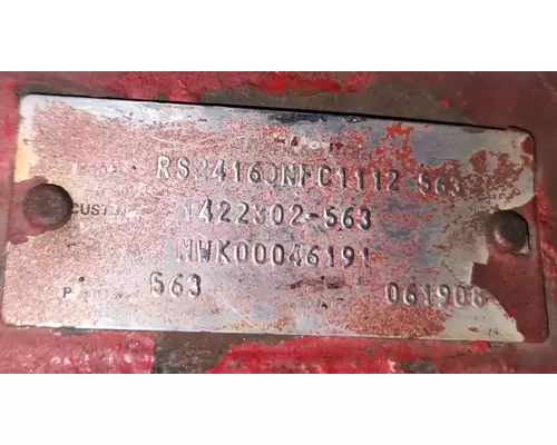 Meritor/Rockwell RS24160 Axle Assembly, Rear