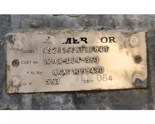Meritor/Rockwell RS24160 Axle Assembly, Rear