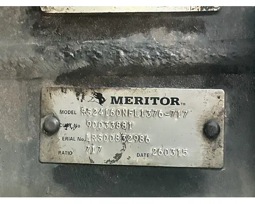 Meritor/Rockwell RS24160 Axle Housings (Rear)