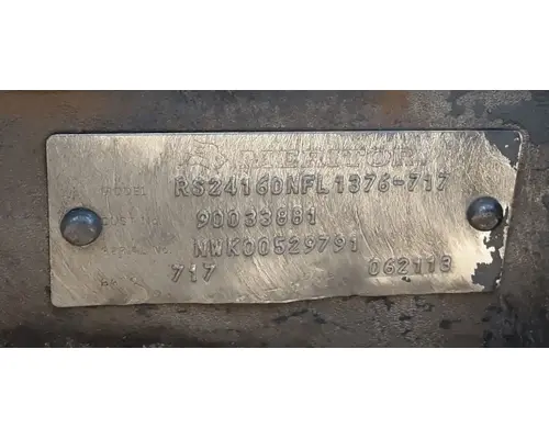 Meritor/Rockwell RS24160 Rear Rears (Tandem Rear or Single)