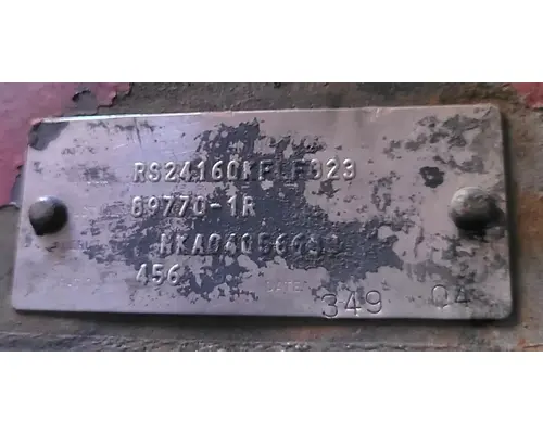 Meritor/Rockwell RS24160 Rear Rears (Tandem Rear or Single)