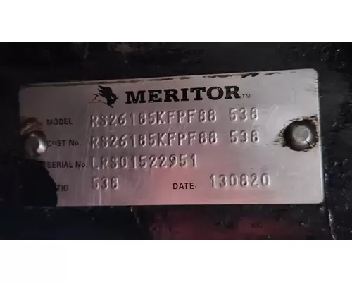Meritor/Rockwell RS26185 Axle Housing (Rear)