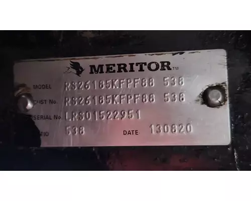 Meritor/Rockwell RS26185 Rears (Rear)