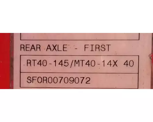 Meritor/Rockwell RT40-145 Axle Assembly Housing