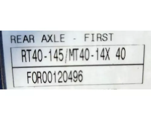 Meritor/Rockwell RT40-145 Axle Assembly Housing