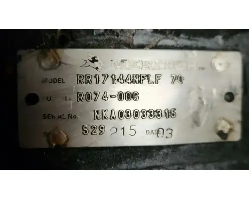 Meritor/Rockwell RT40-145 Axle Housing (Rear)