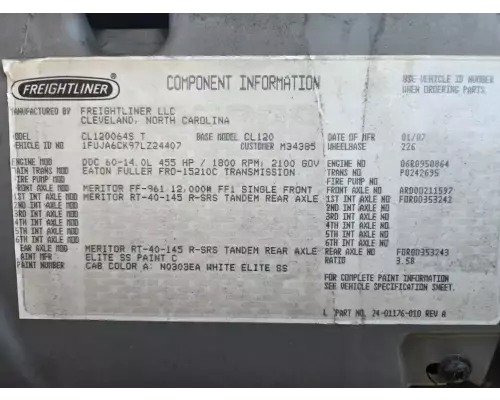 Meritor/Rockwell RT40-145 Cutoff Assembly (Housings & Suspension Only)