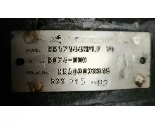 Meritor/Rockwell RT40-145 Rears (Rear)