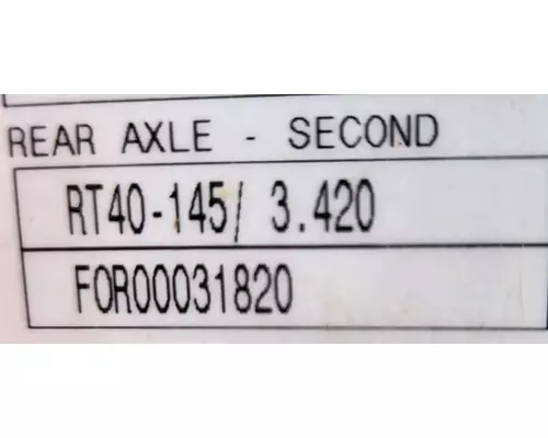 Meritor/Rockwell RT40-145 Rears (Rear)