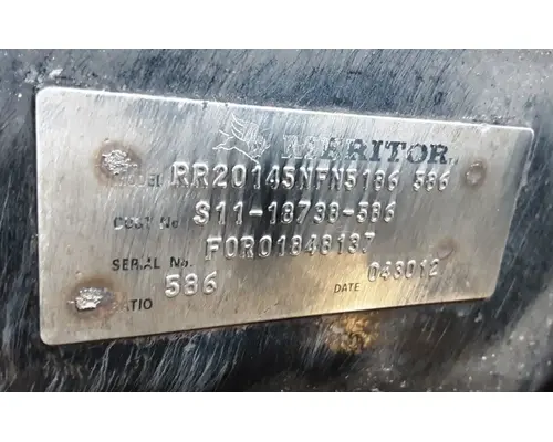 Meritor/Rockwell RT40145P Cutoff Tandem Axle