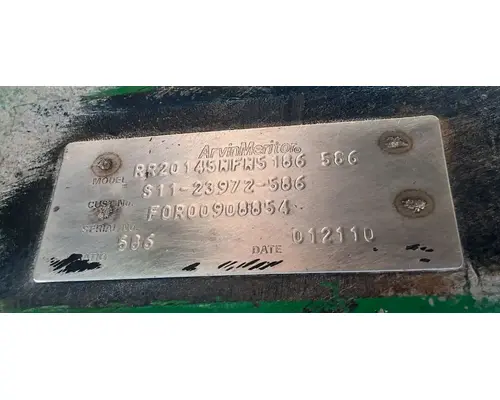 Meritor/Rockwell RT40145 Cutoff Tandem Axle