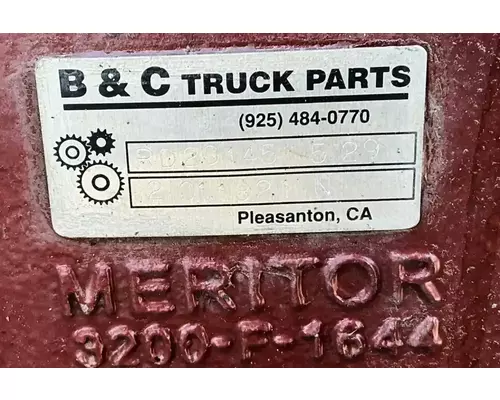 Meritor/Rockwell RT40145 Cutoff Tandem Axle