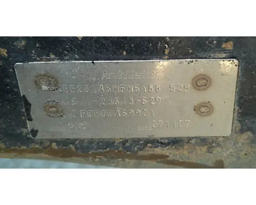 Meritor/Rockwell RT40145 Cutoff Tandem Axle