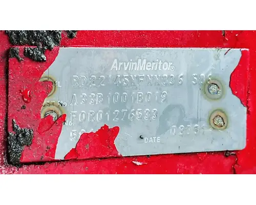 Meritor/Rockwell RT44145 Cutoff Tandem Axle