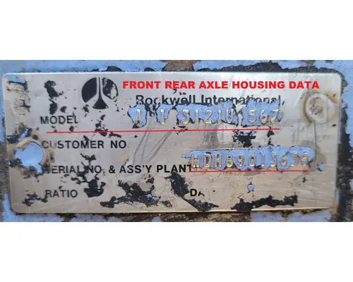 Meritor/Rockwell SQ100 FRONT Differential Housing (Front)