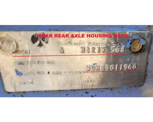 Meritor/Rockwell SQ100 Axle Housing (Rear)