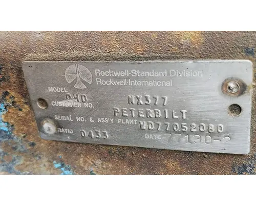 Meritor/Rockwell SQHDF Axle Housings (Front)