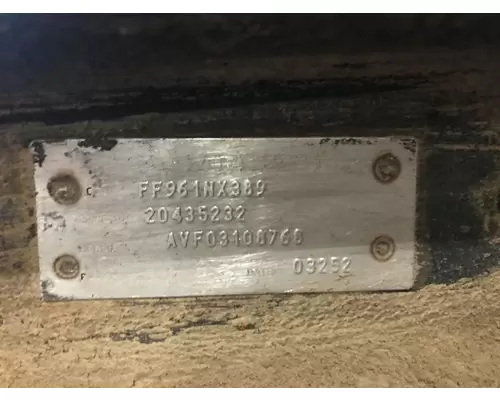 Meritor FF961 Axle Assembly, Front (unused)