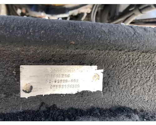 Meritor FF981 Axle Assembly, Front (unused)