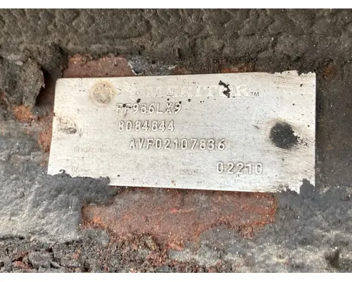 Meritor FF986 Axle Assembly, Front (unused)