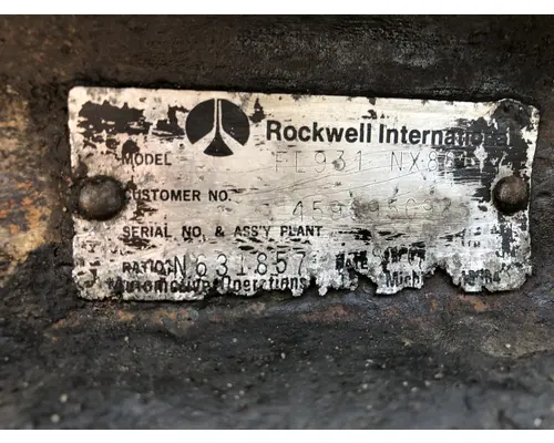 Meritor FL931 Axle Assembly, Front (unused)