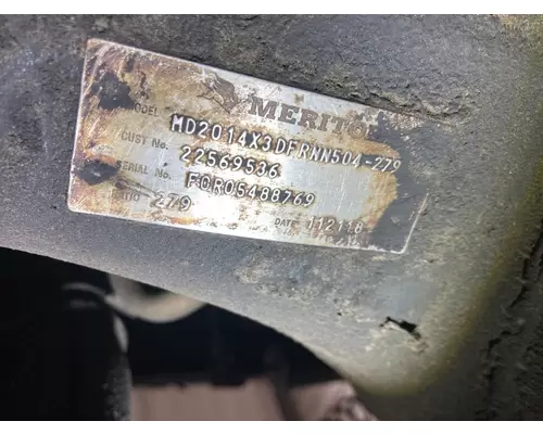 Meritor MD2014X Differential Assembly