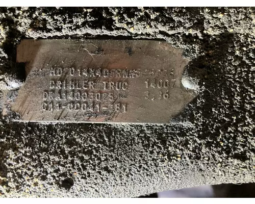 Meritor MD2014X Rear Differential (PDA)