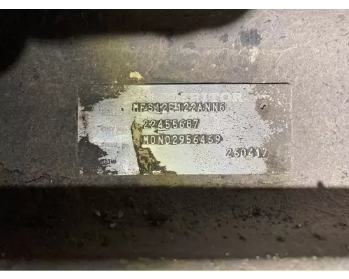 Meritor MFS-12E Axle Assembly, Front (unused)