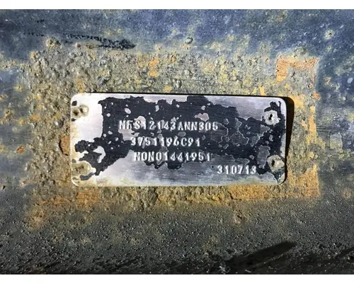 Meritor MFS-12 Axle Assembly, Front (unused)