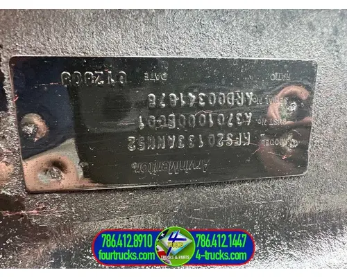 Meritor MFS-20-133A Axle Assembly, Front (Steer)