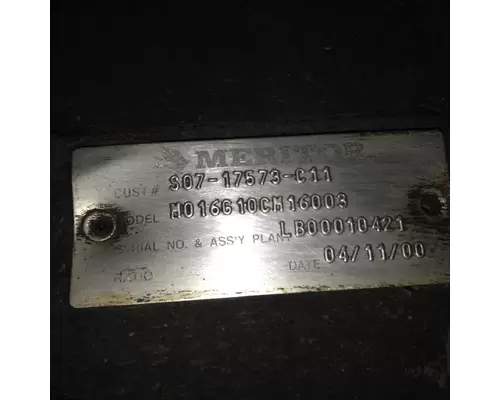 Meritor MO16G10C-M16 Transmission