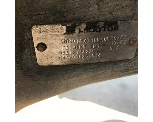 Meritor MT4014X Cutoff (rear)