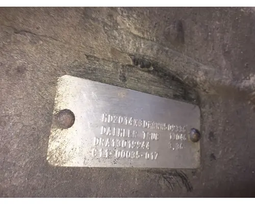 Meritor MT4014X Cutoff Assembly (Housings & Suspension Only)