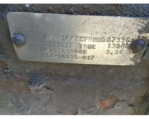 Meritor MT4014X Cutoff Assembly (Housings & Suspension Only)